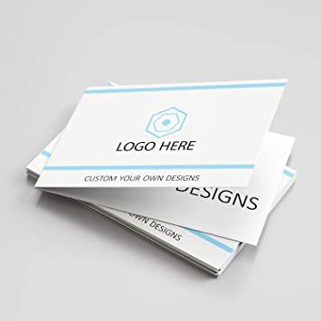 Tarjetas de visita plegadas
