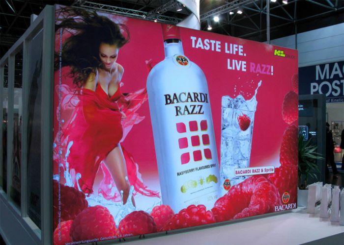 Textil para displays y fotografias