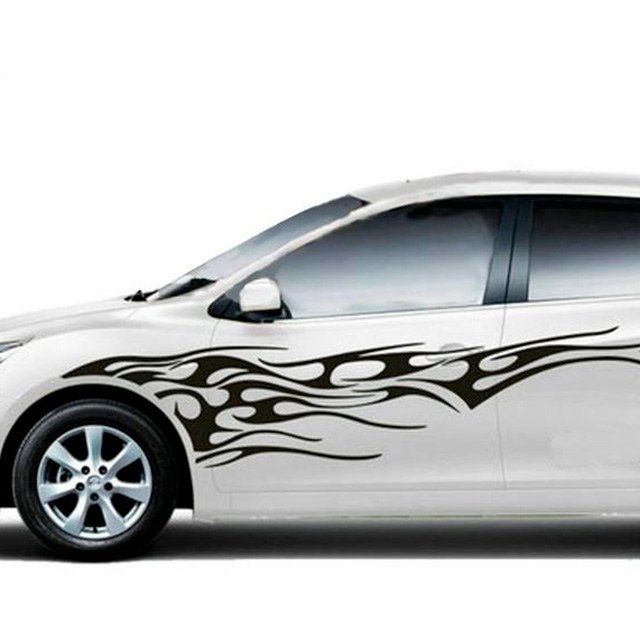 vinilo negro coche