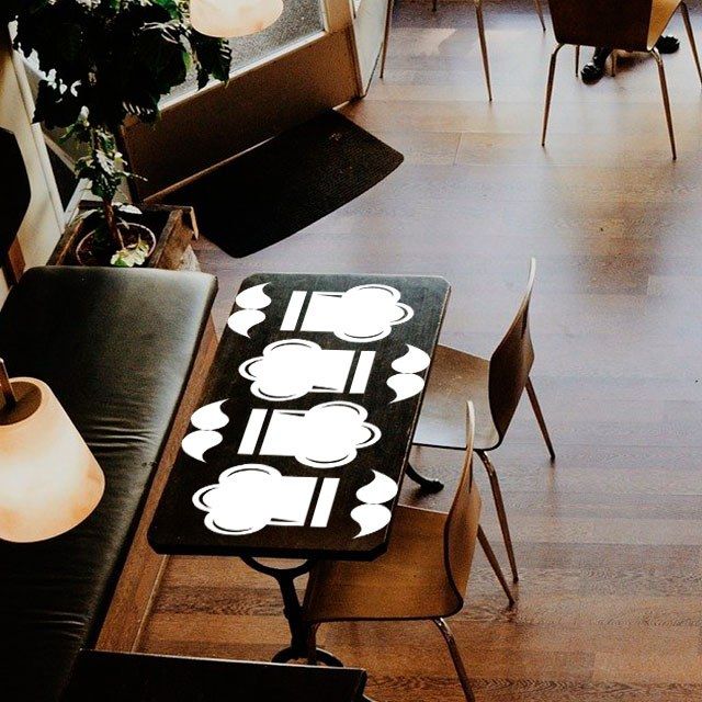 vinilos para mesas de bar
